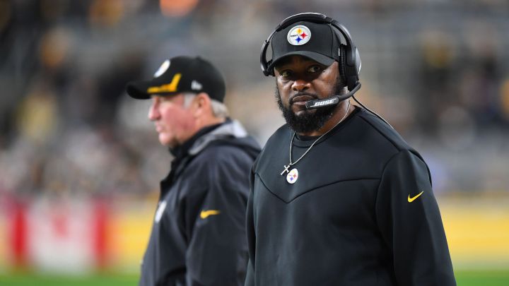 Mike Tomlin con los Steelers