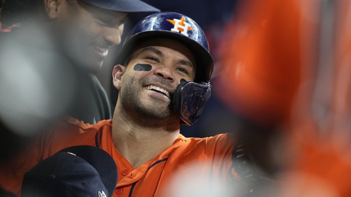 José Altuve con los Astros