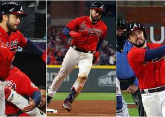 En imágenes: Braves lideran la serie tras derrotar a Astros