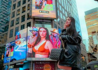¡Kimberly Loaiza arrasa en las pantallas de Times Square!