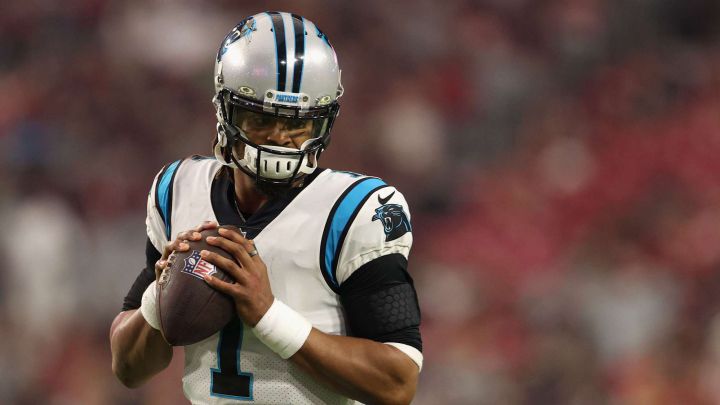 Cam Newton con los Panthers