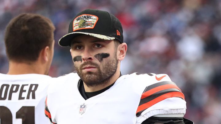 Baker Mayfield con los Browns