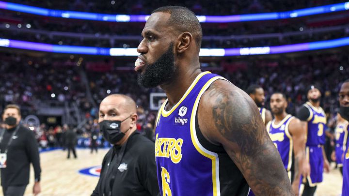 LeBron James con los Lakers