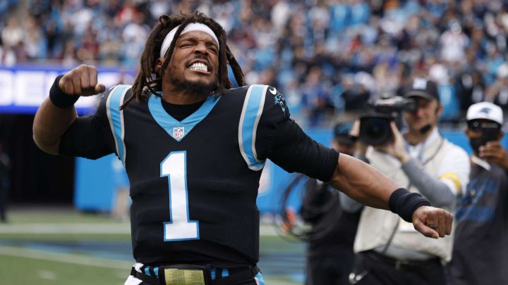 Cam Newton con los Panthers