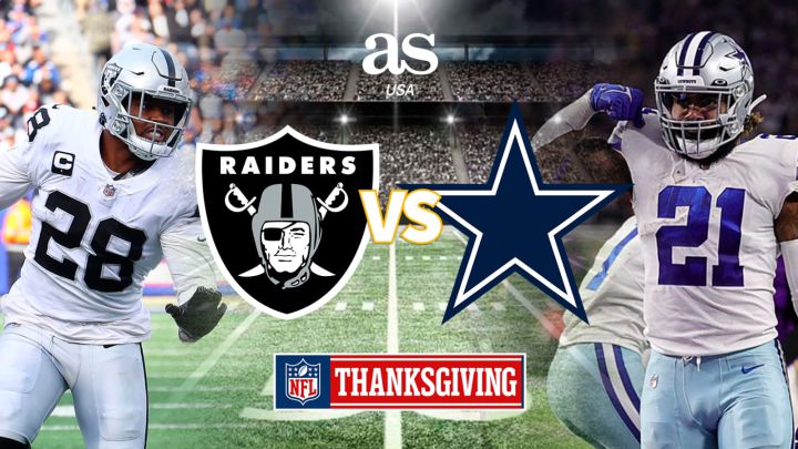Raiders vs Cowboys en vivo: Thanksgiving Day, Semana 12 en directo