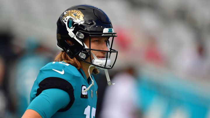 Trevor Lawrence con los Jaguars