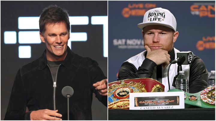 Tom Brady y Canelo Álvarez