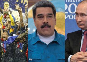 Maduro felicita a Francia y a Putin por el Mundial de Rusia