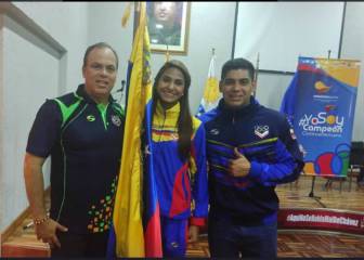 Jeserick Pinto fue la encargada de recibir la tricolor