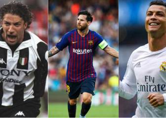 Todos los anotadores del primer gol en cada edición de Champions