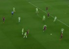 La triangulación de cirujano entre Cesc, Iniesta y Montoya