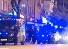 Extremo control policial en los aledaños de estadio del Rayo