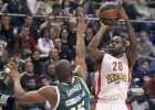 Sufrida victoria del Olympiacos ante un Unicaja combativo