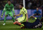 Lesión de Thiago Silva que fue sustituido por David Luiz