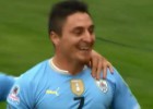 Estos son los dos goles de Uruguay en primera ronda