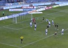 El gol pura garra de Vallejo para enamorar a la afición