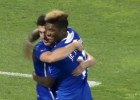 Henríquez transformó en gol una jugada iniciada por Junior