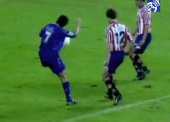Real Madrid great Raúl's stunning lob at El Molinón