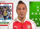 Cazorla eligió su 11 ideal de la actualidad e incluyó a Alexis