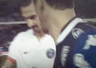Squillaci a Ibrahimovic al final del partido:
