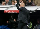 Así celebró Zidane su primer gol como técnico del Madrid