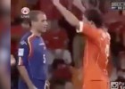 El día que Van Nistelrooy se vengó en la cara de un rival