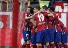 Merecida victoria del Atlético de Madrid ante un duro Eibar