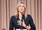 Sharapova dio a conocer su doping positivo en conferencia