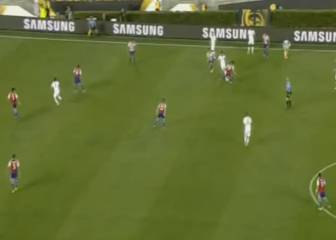 El espectacular caño con el que James retrató a Almirón