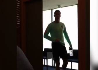 La tierna sorpresa de Cristiano a su hijo en plena Eurocopa