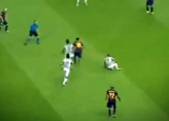 El caño de Messi que rompió a Vidal en la final de Berlín