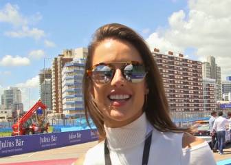 La top Alessandra Ambrosio se atreve...¡Con el safety car!