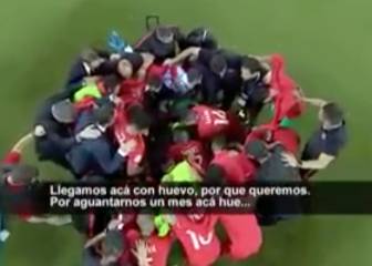 La arenga de las arengas: Bravo antes de los penaltis