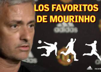 ¿Quiénes son los 3 jugadores favoritos de Mourinho?