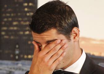 Las lágrimas de Morata en su presentación con el Madrid