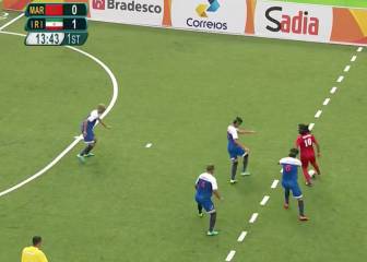 El gol de goles de un iraní en los Juegos Paralímpicos