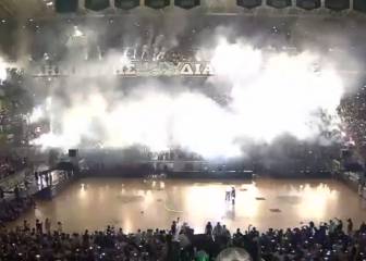 Diamantidis paró Grecia: pelos de punta con su despedida