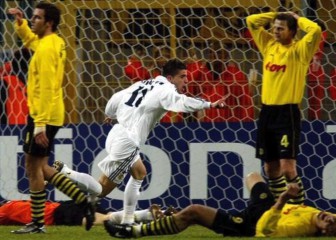 Aquel gol milagroso de Portillo en Dortmund a pase de Zidane