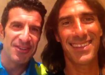 Figo felicita a Totti: