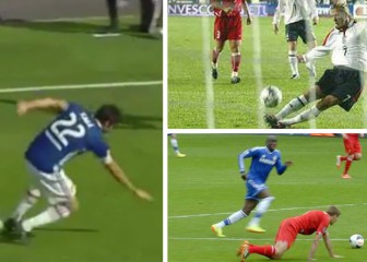 Benzema, contigo NO empezó todo: otras caídas hilarantes