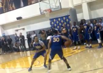 El nuevo drible de Curry para romper la cadera a sus rivales