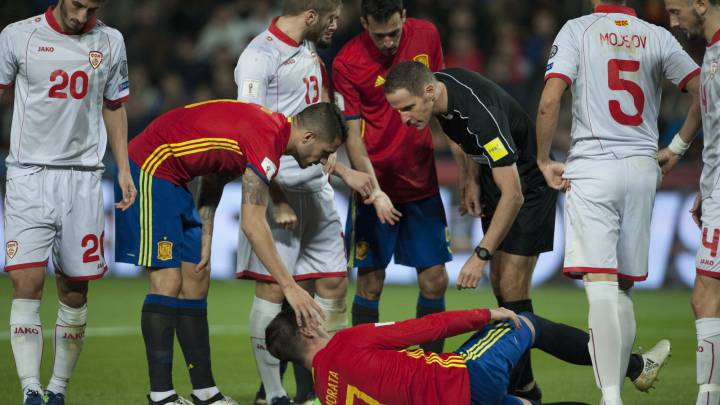 Real Madrid furious over Spain's role in Morata injury
