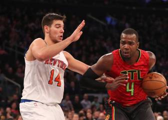 Carmelo comanda otra victoria Knick en el Madison