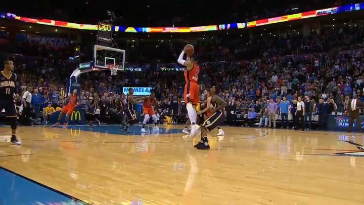 Ante la duda, bola a Westbrook: ¡así se fuerza una prórroga!