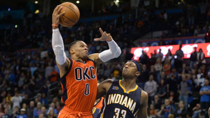Resumen de los Thunder ante los Pacers en la NBA