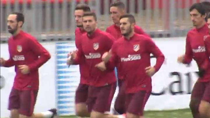 El Atleti trabajó con la cabeza puesta en el PSV