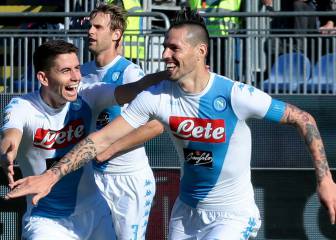 Nápoles: las contras y el disparo de Hamsik, sus armas Nápoles: las contras y el disparo de Hamsik, sus armas