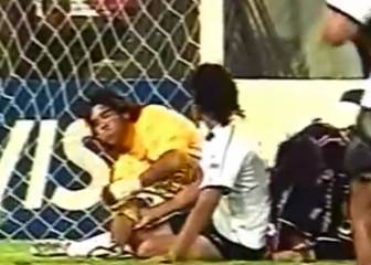 2005: Este había sido el último autogol albo en Libertadores