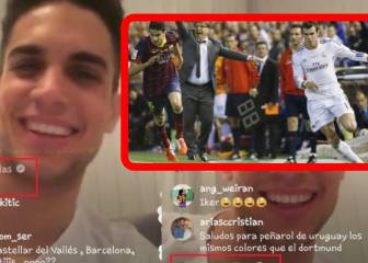 El 'trolleo' épico de Casillas a Bartra en directo en Instagram
