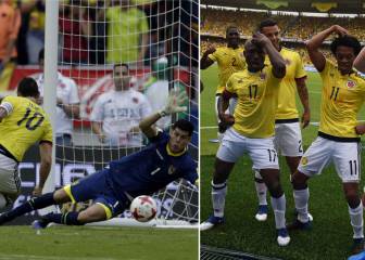 El penalti con más suspense de James y nuevo bailoteo cafetero